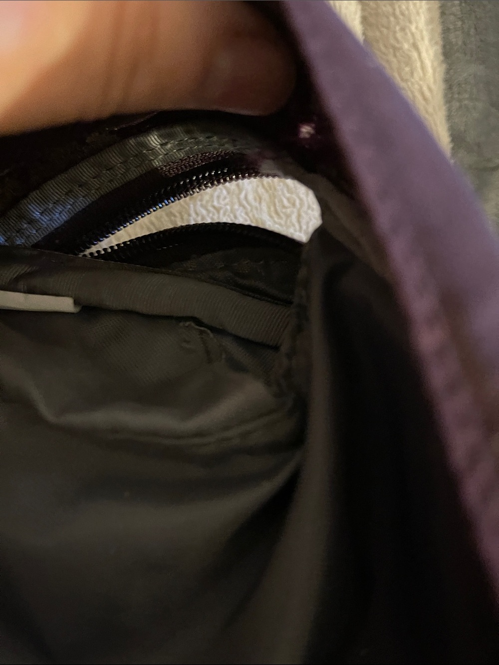 The North Face Surge Backpack in Purple and Gray 3 Pockets by North Face - Picture 9 of 9